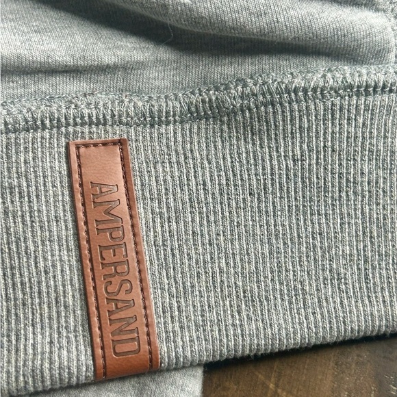 NWT Ampersand Avenue Gray Quilted Bomber Jacket size XXL comfort core sporty - Picture 7 of 11